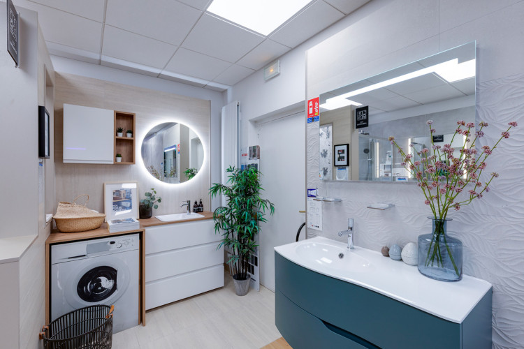 Meuble de salle de bain et buanderie