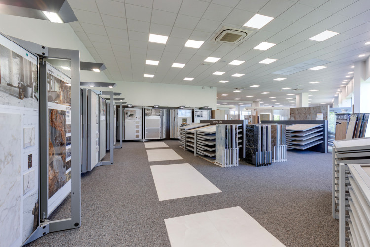 Espace de carrelage