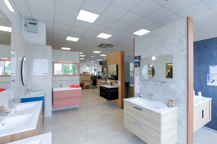 Meuble suspendu de salle de bain