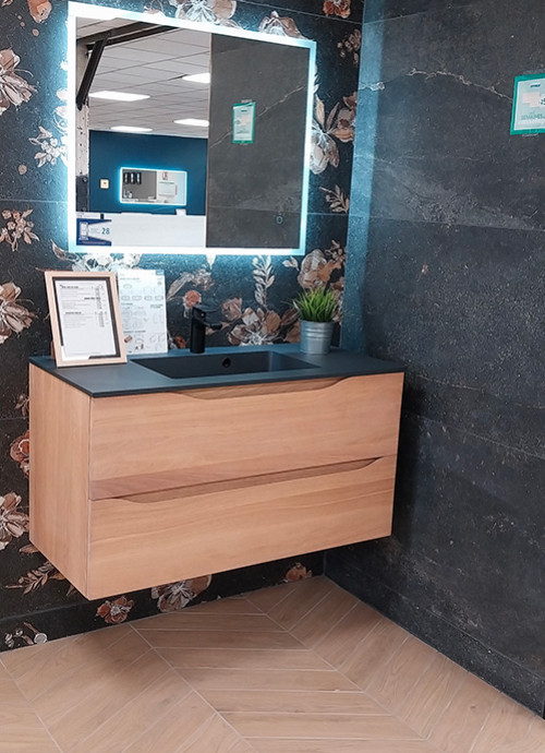 Meuble de salle de bain suspendu