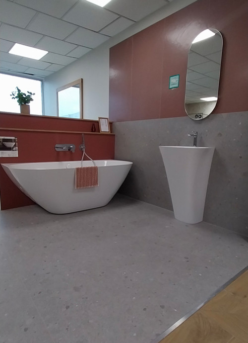 Baignoire avec ilot 