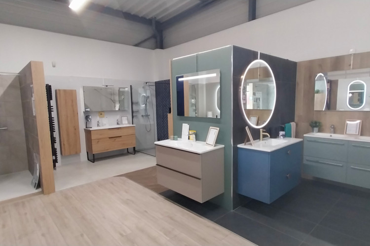 Meuble de salle de bain suspendu 