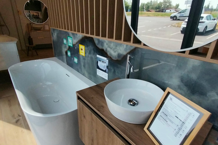Baignoire et vasque à poser