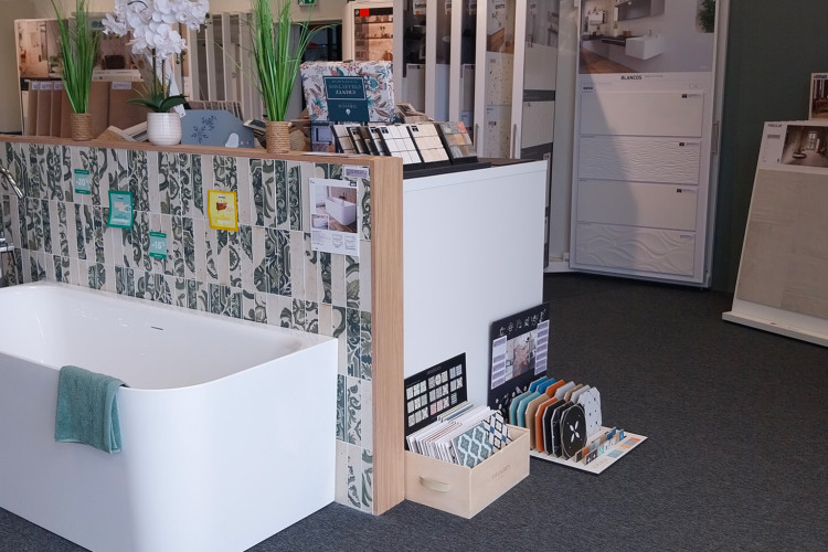 Baignoire et choix de mosaique