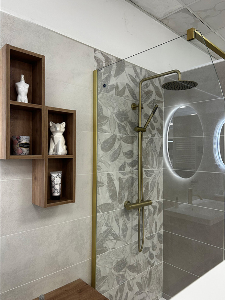 Niche et colonne de douche