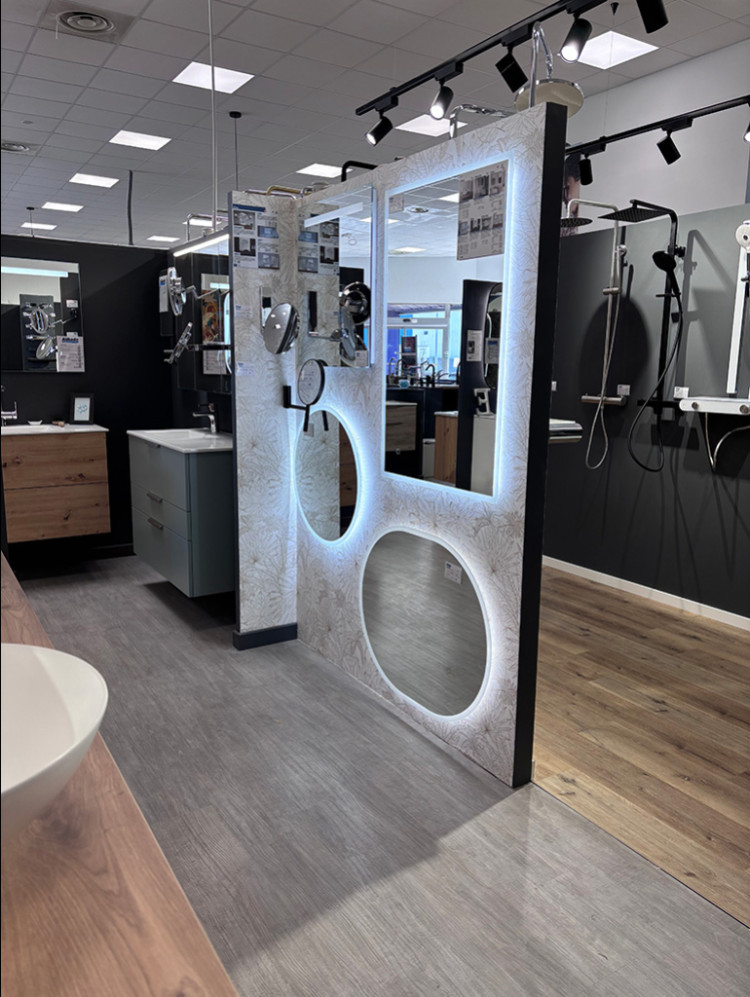 Miroirs led