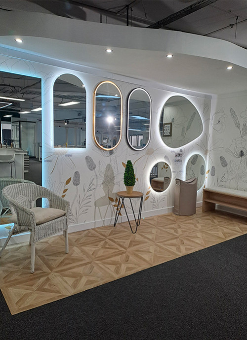 Miroirs led
