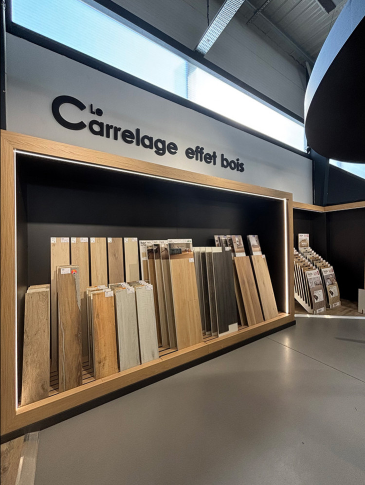 Carrelage effet bois