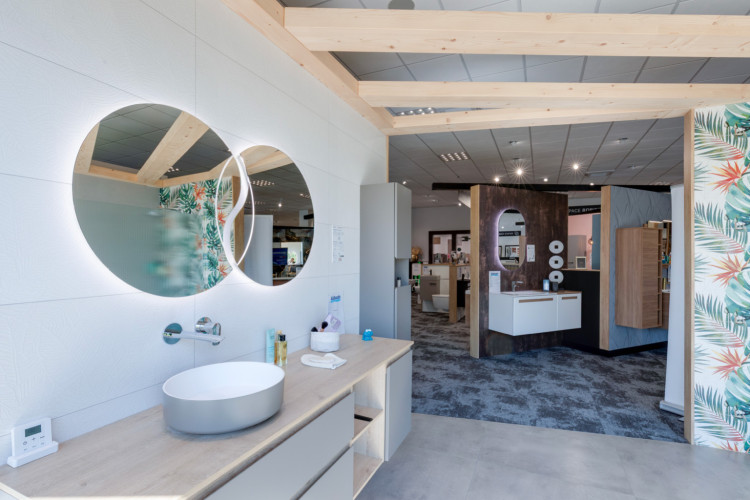 Nicodeme arques - meuble de salle de bain et miroir