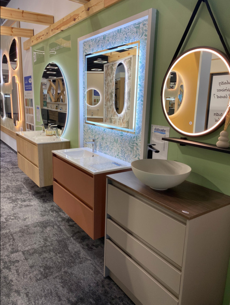 Meuble de salle de bain avec vasque à poser