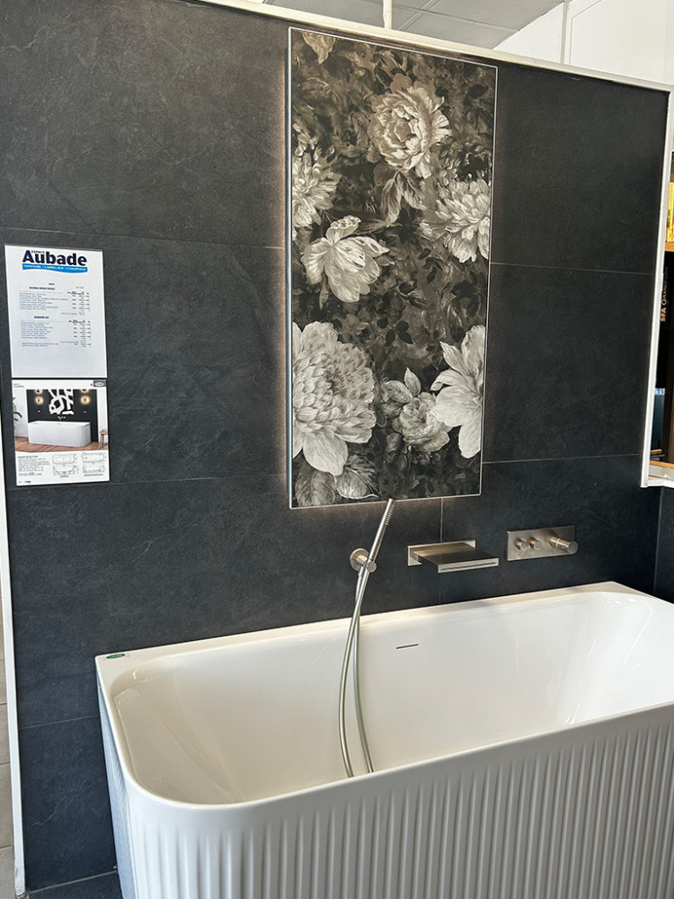Baignoire et robinetterie bain/douche