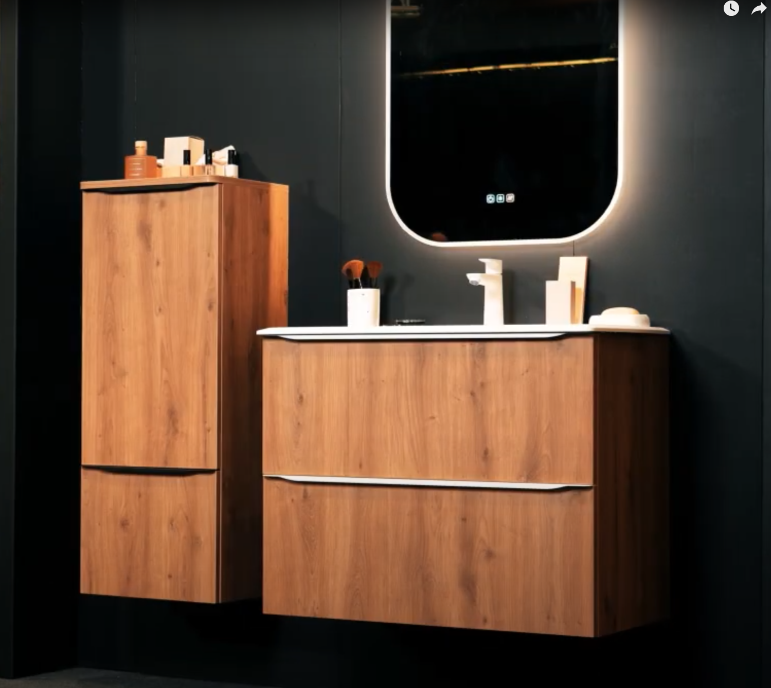 Meuble de salle de bain Essentiel de Delpha