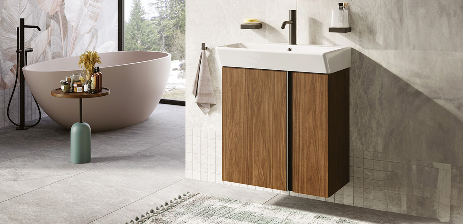 Meuble salle de bains Easy de Cedam