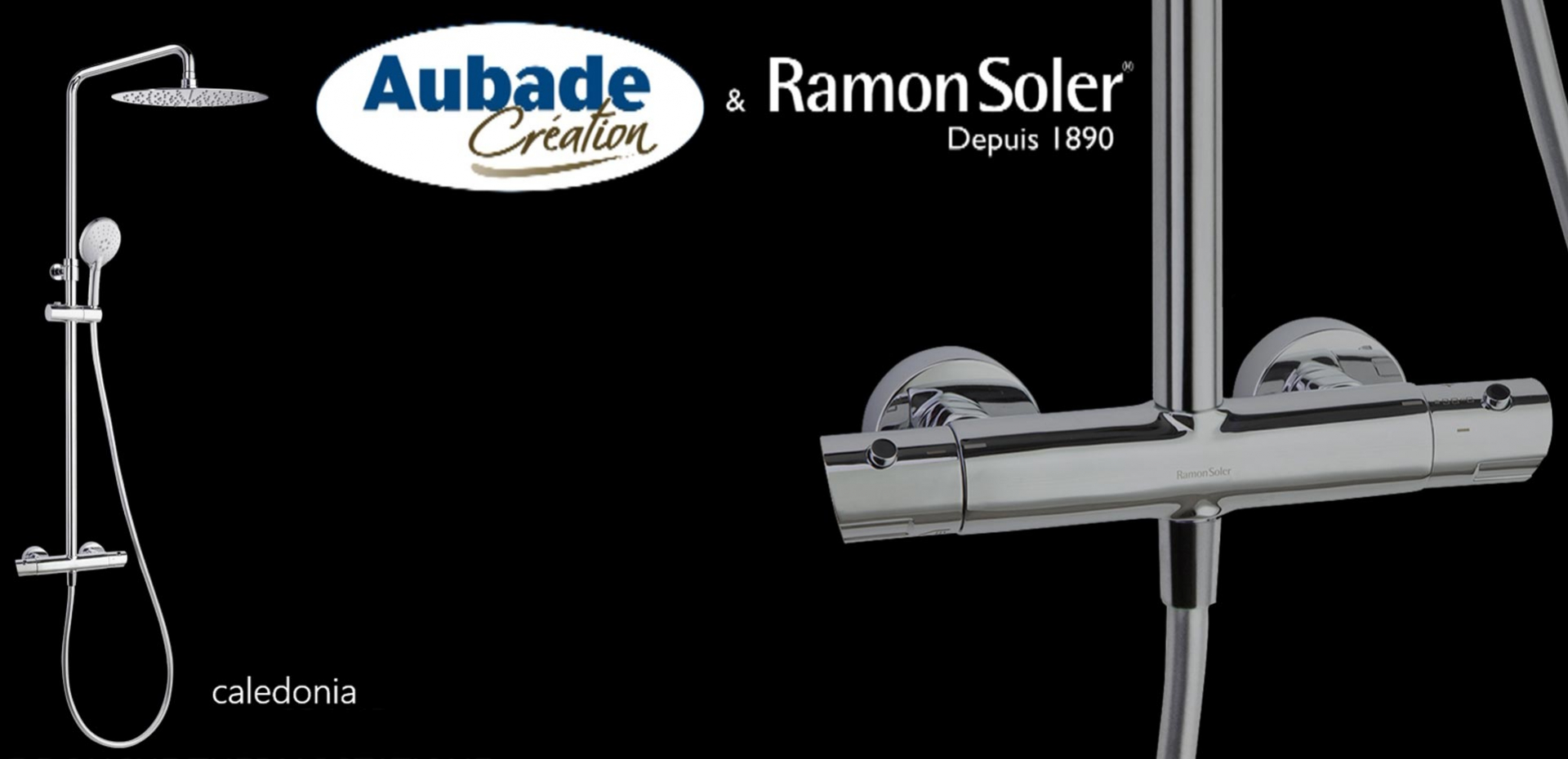 Ramon Soler - Colonne de douche thermostatique Caledonia