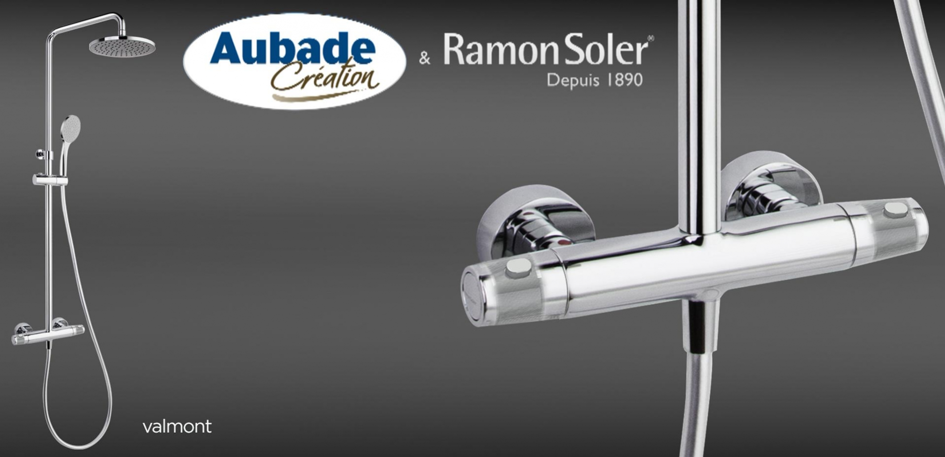 Ramon Soler - Colonne de douche thermostatique Valmont